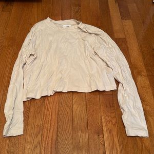 mate the label beige long sleeve